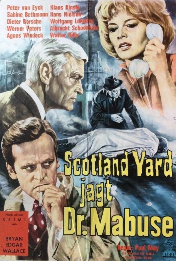 Постер к Скотланд Ярд против доктора Мабузе (1963)