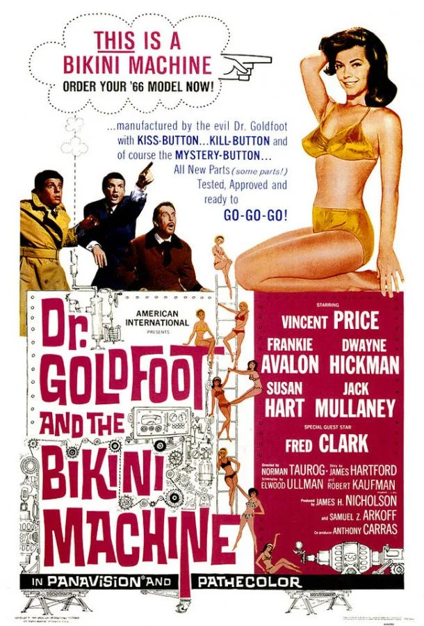 Постер к Доктор Голдфут и бикини-машины (1965)